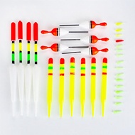 15PCS/Set Pelampung Kumbul Pancing Luminous Anti Badai Bersinar Dimalam Hari Pelampung Kumbul Pancin
