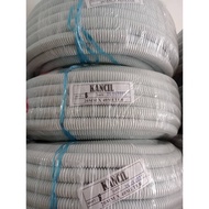 PVC FLEXIBLE PIPE/WIRING PVC PIPE 20mm/25mm (BLACK/WHITE)