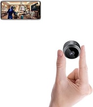 WSJTT Spy Camera,4K/ 1080P HD Mini WiFi Wireless Hidden Camera Smallest Security Cameras with Night Vision and Motion Activated Alerts Secret Surveillance Cameras for Indoor/Home
