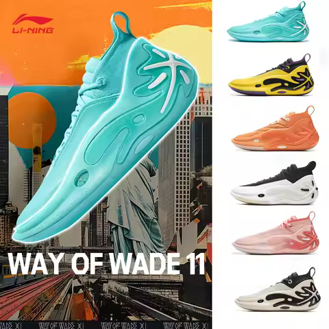 LI-NING Way of Wade 11 Men Basketball Shoes Lining Professional Sports Shoes Dwade Sneakers ABAU049