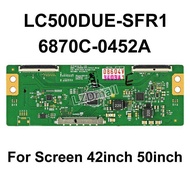 1pc TCON Board 6870C-0452A LC500DUE-SFR1 T-CON Logic Board สำหรับหน้าจอ LCD ขนาด 42 นิ้ว 50 นิ้ว