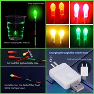 2 fishing float lights+2 professional rechargeable batteries+charger,Fishing set,CR425 battery