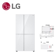 LG 樂金 653公升智慧變頻雙門對開冰箱 亞麻白(GL-BL62WM)