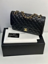 Chanel  Double Flap Classic Bag Grained Calfskin