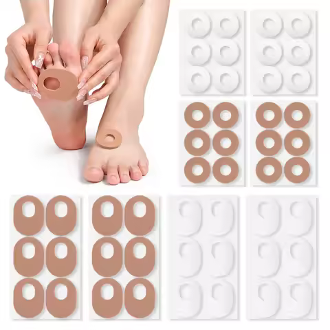 Anti-Callus Foot Cushion Soft Comfortable Foot Protector Pads, Medicated Plaster for Toe Care and Bl