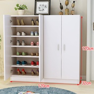 Balcony shoe cabinet modern simple large-capacity wooden shoe cabinet shoe cabinet collection cabine