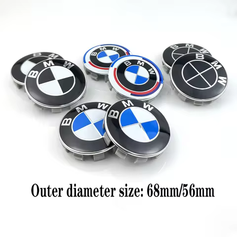 4pcs 56mm 68mm Hub For BMW Wheel Center Cap BMW Hub Cap Rims For BMW X5 X1 X3 X7 X6 E90 E60 M2 M3 M5