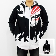 BLEACH JACKET - BLEACH ICHIGO KUROSAKI HOLLOW BLACK ANIME JACKET - ANIME COSPLAY JACKET - MEN'S SWEA