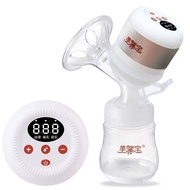 🚓Intelligent Integrated Electric Breast Pump Large Suction Breast Pump Lactagogue Massager Silicone Breast Pump Lithium