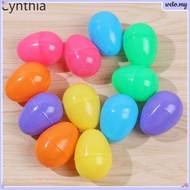 6x4cm eggs, 12 pieces, openable plastic eggs, simulated eggshells, party decorations, lottery eggs, 
