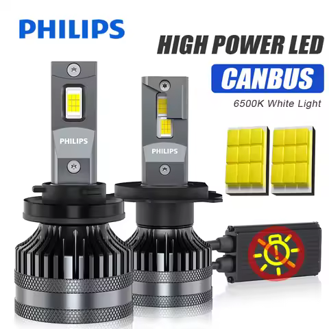 Philips Ultinon Rally 3590 H7 Led Headlight Bulbs High Power H1 H4 H8 H11 9005 HB3 9006 HB4 9012 HIR