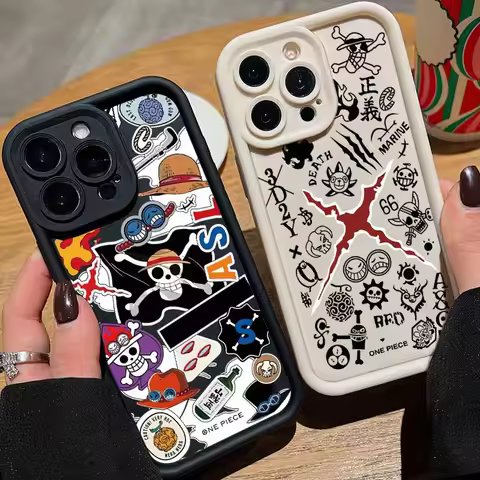 Anime One Piecer Cool For Google Pixel 10 9A 9 8A 8 7A 7 Pro XL Eyes Ladder Lanyard Soft TPU Fashion