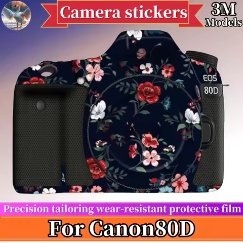 80D skins For Canon 80D Camera stickers,protective film ,Precision tailoring wear-resistan