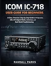 ICOM IC-718 USER GUIDE FOR BEGINNERS: STEP-BY-STEP SETUP AND OPERATING GUIDE FOR HF SSB/CW/AM—ANTENN