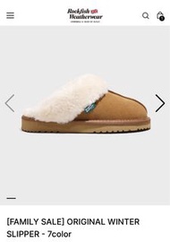 🇰🇷代購(限時優惠)-Rockfish winter slippers毛毛拖鞋🫶🏻(7色)