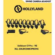 Hollyland Solidcom C1 Pro-2S Full-Duplex ENC Wireless Intercom System with  Headsets (1.9 GHz)