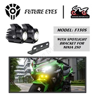 FUTURE EYES F150S For Kawasaki Ninja 250 Combo Spotlight Lamp Lampu Waterproof Headlight Motorcycle