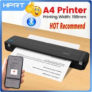 HPRT MT800 printer wireless printer A4 paper printer Portable Printer with USB, Bluetooth For IOS, Android Windows Portable A4 Paper Printer