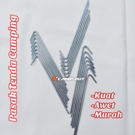 TENDA Camping Tent Pegs - Galvanized Mountain Tent Pegs - pegs