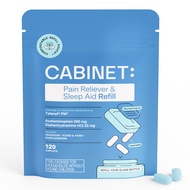 Cabinet: Nighttime Pain Reliever and Sleep Aid for Headaches, Aches, and Pains | Acetaminophen 500mg