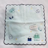 (全新) FURLA hand towel刺繡手帕 柔軟手巾