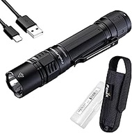 Fenix PD36R Pro High Lumen Tactical Flashlight, 2800 Lumen Dual Rear Switches USB-C Rechargeable wit