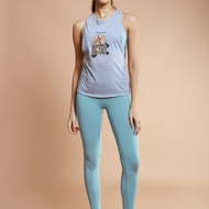 asana eco 生態意識系列--大寬袖背心-麻花灰-老鷹