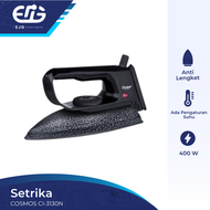 Cosmos CI-3130 N Setrika Marbel Diamond Non Stick Soleplate CI-3130N