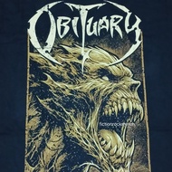 Original imported OBITUARY Band T-shirt, MEDIUM Size - US Tour 2024