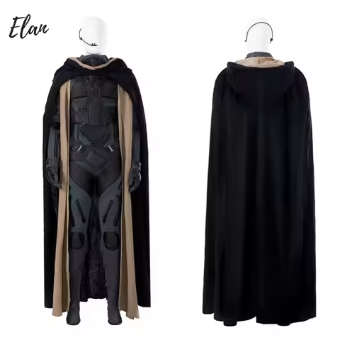 Halloween Paul Cosplay Costume Dune Cosplay Battle Suit Jumpsuit Cloak Accessories Outfit Full Set a