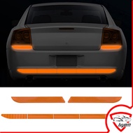 7Pcs car Strong Reflective Stickers Auto Trunk Bumper reflector Sticker Night Visibility Reflective Decal Waterproof Self Adhesive Stickers Safety for car,motorcycle,trucks,Bicycle