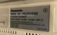 二手日本制Panasonic國際牌KX-TD1232X電話總機(拆機品物品很重上電有反應但功能未測試當銷帳零件品
