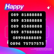 Nomor Cantik Three Tri by Indosat Ooredoo Pascabayar nomorperdana.com