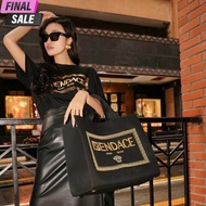 Fendi  FENDACE Signature 大款帆布包  ( Fendi × Versace 聯乘膠囊系列 )