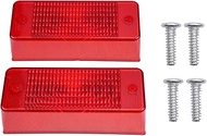 Solarhome 2 PCS Rear Tail Light Lens 6672276 for Bobcat Skid Steer Loader 553 751 753 763 773 863 86