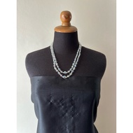 Aurora Borealis Two Strand Necklace