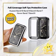 Smart Watch Full Coverage TPU Protector Shell Frame Huawei Band 10 Band 9 Band 8 Band 7 Band 6&Honor