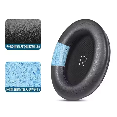 Replacement Protein Leather Ear Pads Cushion Cover Earpads For JBL TOUR ONE M2 1/2 Headset repair pa