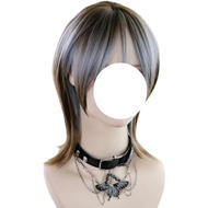 Wig Wig Wolf Hair Heat Resistant Jellyfish Cut Gradient JK Fluffy Men And Women Subculture Type Smal