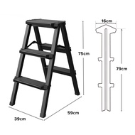 (JIJI.SG) SHAN Step Ladder / Foldable / Aluminium Alloy / 3 4 Steps / Compact / Durable