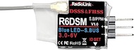 Radiolink R6DSM 10 Channels Micro RC Receiver SBUS/PPM for Mini FPV Racing Drone, Quadcopters Aircra