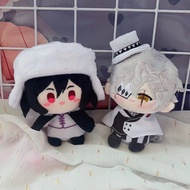 Bungo Stray Dogs Plush Toy Anime Gogol Fyodor Dostoevsky Stuff Doll Cute 10cm Plush Dango Cartoon Do