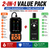 Obd2 Scan Tool Gm Tpms Kit V520 El-50448 Multi-language Reader Activation