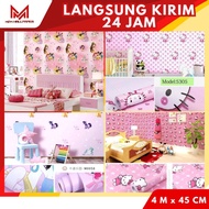 Bedroom Wall Wallpaper Sticker Wallpaper Pink Wallpaper Girls Room Wallpaper Living Room Wall Wallpa