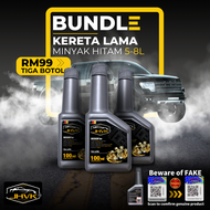 3 Btls(JHVK)Pure Nano synthetic for Old Cars – Enjin ringan kurang bunyi jimat minyak sesuai kereta 