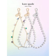 Kate Spade Crystal Beaded Phone Chain Fashion Versatile Internet Celebrity ins Phone Case Pendant Ch