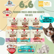 Primal CAT Freeze Dried Raw Nugget 14oz I 5 Flavours I Pawpy Kisses