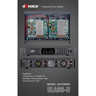 Power Amplifier DB VOICE 48POWER dBVoice 48 POWER Class D 4x800w Original