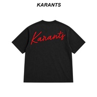 Karants Tee Boxy Fabrik Cotton 2 Hala Bordir Timbul Lelaki - KR310