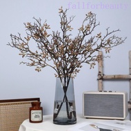 FALLFORBEAUTY Artificial Plant Dead Branch, Plastic Lifelike Eucalyptus Fruit Branch, Faux Plant DIY